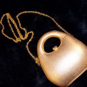 Mini Vintage Gold Purse